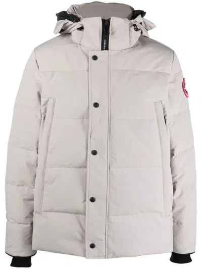 Shop Canada Goose Wyndham Parka In Neutrals