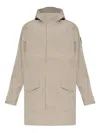 Canada Goose Hooded Windbreaker Jacket In Gray
