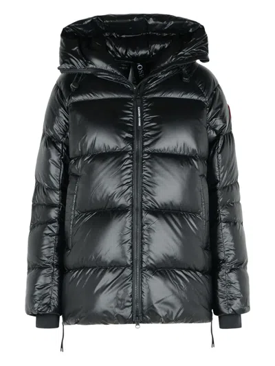 Canada Goose High-performance Puffer Jacket With Adjustable Hood In Black