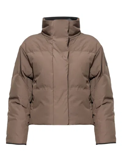 CANADA GOOSE LOGO-PATCH PUFFER JACKET
