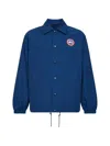 Canada Goose Regency Jacket Elastic Cuffs Drawstring Hem In Blue
