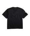 Canada Goose Logo Patch T-shirt In Black