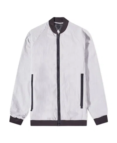 Canada Goose Logo-patch Windbreaker Jacket In White