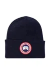 Canada Goose Cuffia Arctic In Lana Blu Navy Uomo In Blue