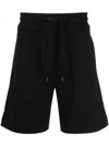 Canada Goose Killarney Drawstring Track Shorts In Black