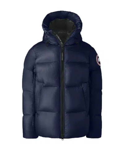 CANADA GOOSE LOGO QUILTED DOWN JACKET