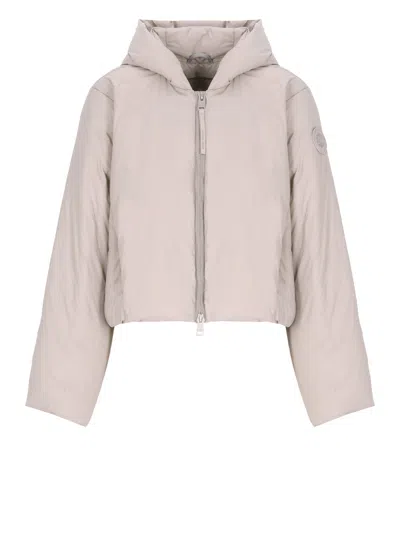 Canada Goose Logoed Down Jacket In Multi