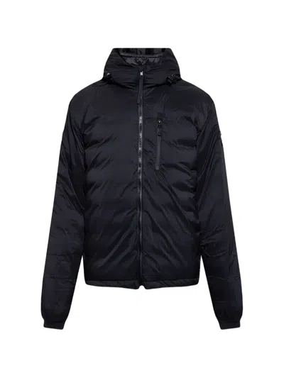 Canada Goose Hooded Jacket Chest Pocket Side Pockets In Black