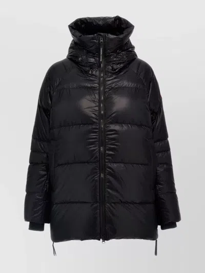 Canada Goose Cypress Short Style Down Jacket In Black