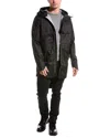 Canada Goose Long Jacket In Black
