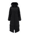 Canada Goose Long-length Padded Jacket In Black