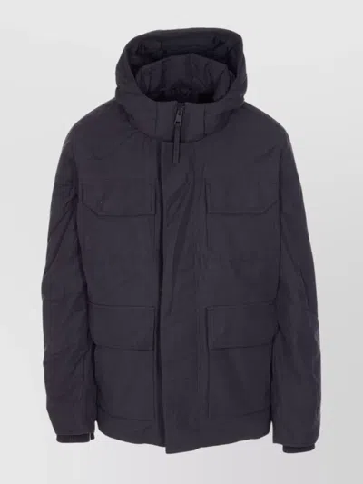 Canada Goose Maitland Padded Cotton-blend Canvas Down Parka In Black