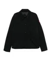 Canada Goose Nylon Jacket With Long Sleeves And Collar In Black