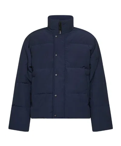 CANADA GOOSE CANADA GOOSE BAYVIEW LOGO PATCH DOWN JACKET