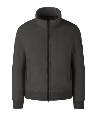 Canada Goose Long-sleeved Casual Jacket In Black