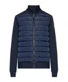 Canada Goose Hybridge Huron Full Zip Down Hoodie In Black