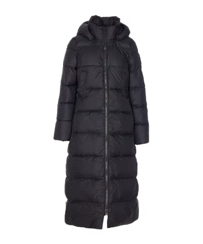 Canada Goose Long-sleeved Down Jacket In Black