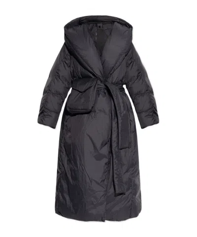 Canada Goose Long-sleeved Down Jacket In Black