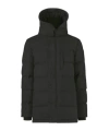 Canada Goose Long-sleeved Down Jacket In Black