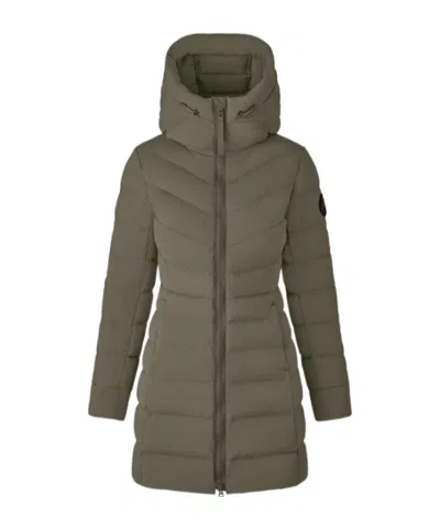 Canada Goose Aurora Water Repellent Hooded 750 Fill Power Down Parka In Green