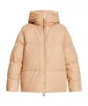 Canada Goose Garnet Quilted Cotton-shell Down Jacket In Nude
