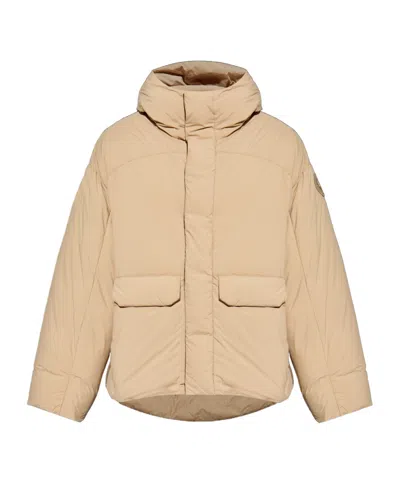 Canada Goose Long-sleeved Down Jacket In Nude