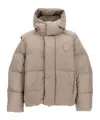 Canada Goose Long-sleeved Down Jacket In Nude