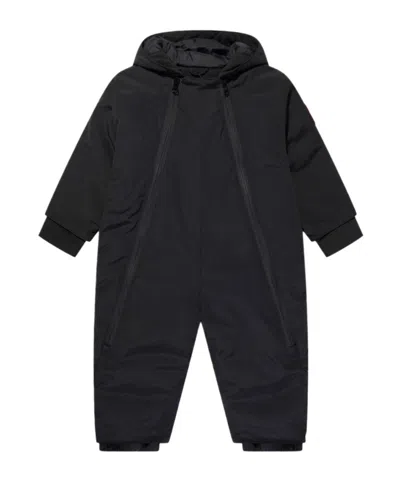 Canada Goose Long-sleeved Jumpsuit In Black