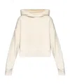 Shop Canada Goose Logo-embossed Hoodie In White