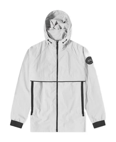 Canada Goose Long-sleeves Hooded Jacket In White