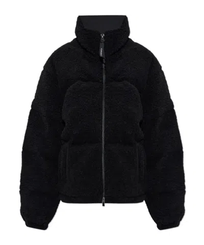 Canada Goose Long-sleeved Down Jacket In Black