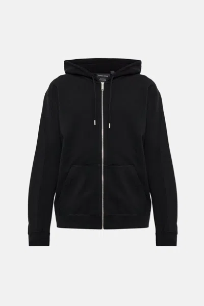 Canada Goose Loon Full Zip Hooded Top In Black
