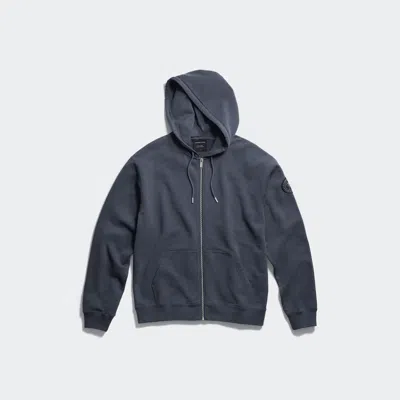Canada Goose Loon Full Zip Hoodie Black Disc In Blue