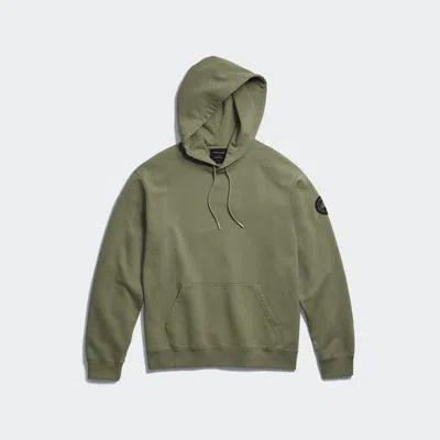 Canada Goose Loon Hoodie Mit Black Disc In Green