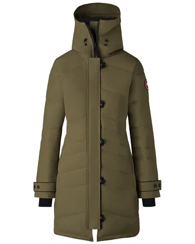 Canada Goose Lorette Parka Heritage Slim Fit Parka In Green