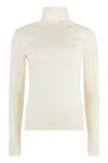 CANADA GOOSE LUXURIOUS PANNA RIBBED KNIT TURTLENECK SWEATER FOR WOMEN