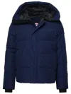 Canada Goose Macmillan Parka Coat In Blu