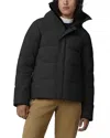 Canada Goose Macmillan Quilted Shell Hooded Down Parka In Black