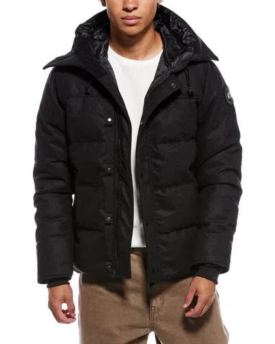 Canada Goose Macmillan Heritage Wool-blend Parka In Animal Print