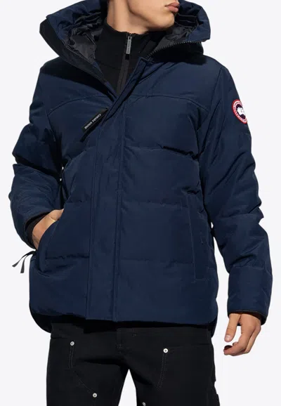 Canada Goose Macmillan Padded Jacket In Navy