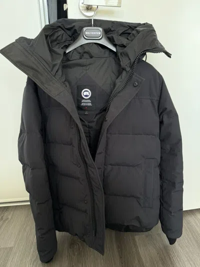 Pre-owned Canada Goose Macmillan Parka - Atlantic Navy In Blue