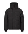 Canada Goose Macmillan Parka Coat In Black
