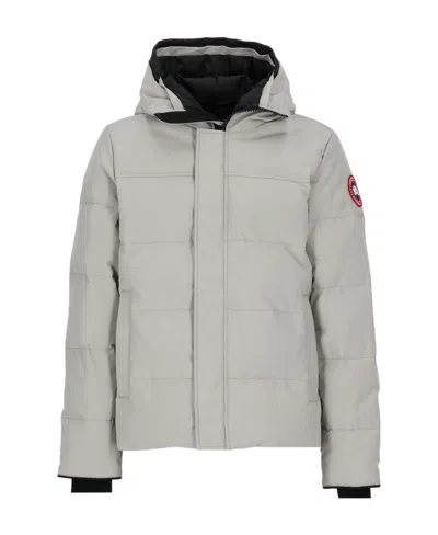 Canada Goose Macmillan Parka Coat In White