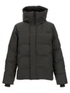 Canada Goose Macmillan Cotton Blend Down Jacket In Gray