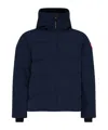 Canada Goose Macmillan Cotton Blend Down Parka In Navy