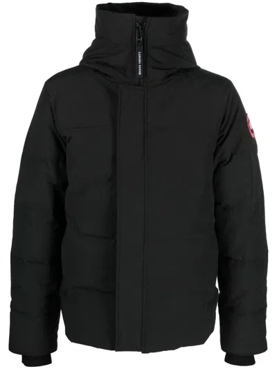 Canada Goose Macmillan Technical Fabric Parka In Black