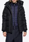 Canada Goose Macmillan Wool Down Jacket In Black