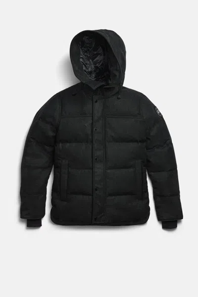Canada Goose Macmillan Wool Parka In Charcoal