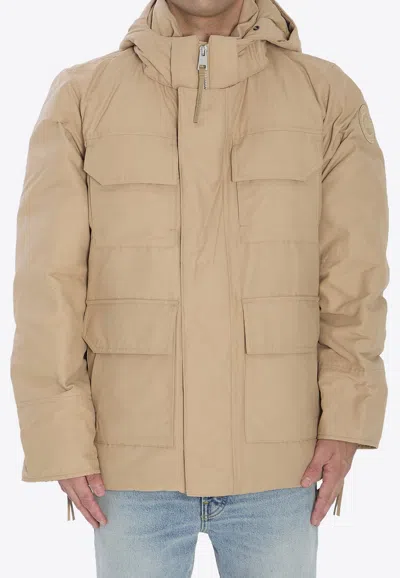 Canada Goose Maitland Padded Parka In Brown