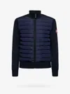 Canada Goose Hybridge Tricot Padded Jacket In Blue
